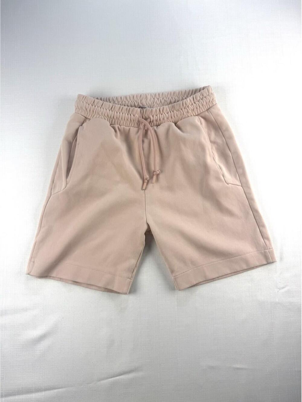 Zara Mens Medium Pink Drawstring Shorts Casual Lounge Athletic Stretch M